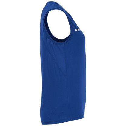 Craft Ability zip sl mouwloze tee Dames C17535