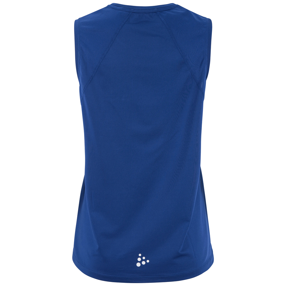 Craft Ability zip sl mouwloze tee Dames C17535