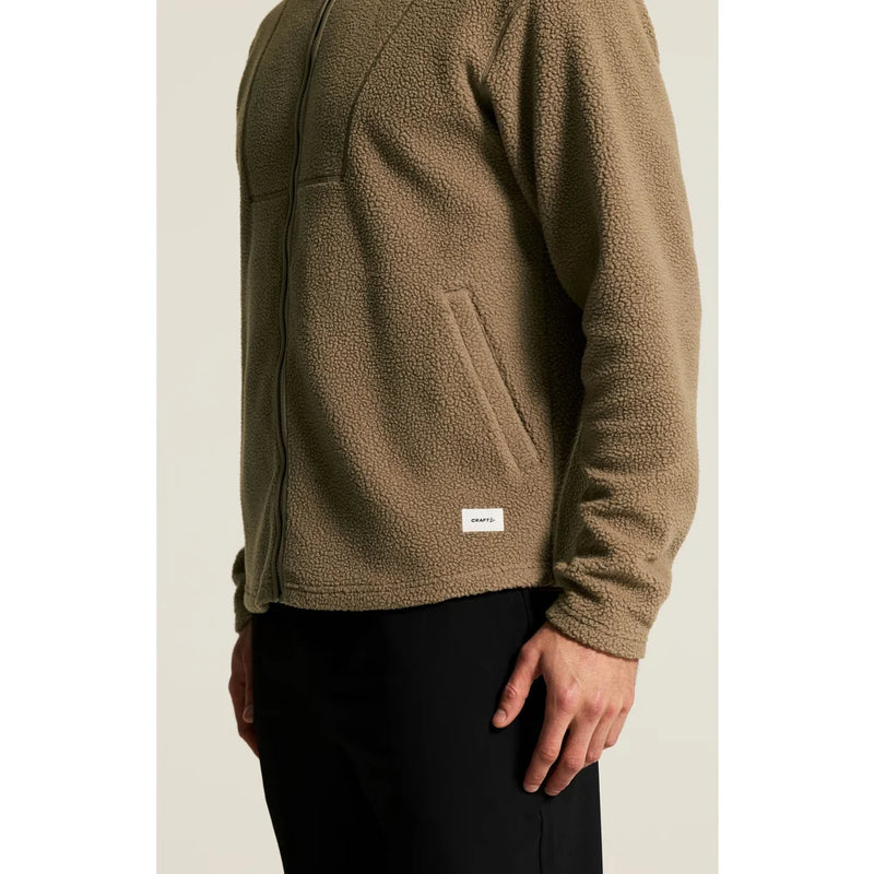 Craft Join Pile Fleece Fz Hood Heren C18078