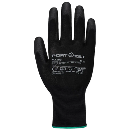 Portwest Grip 13 Nylon PU Work Glove A126
