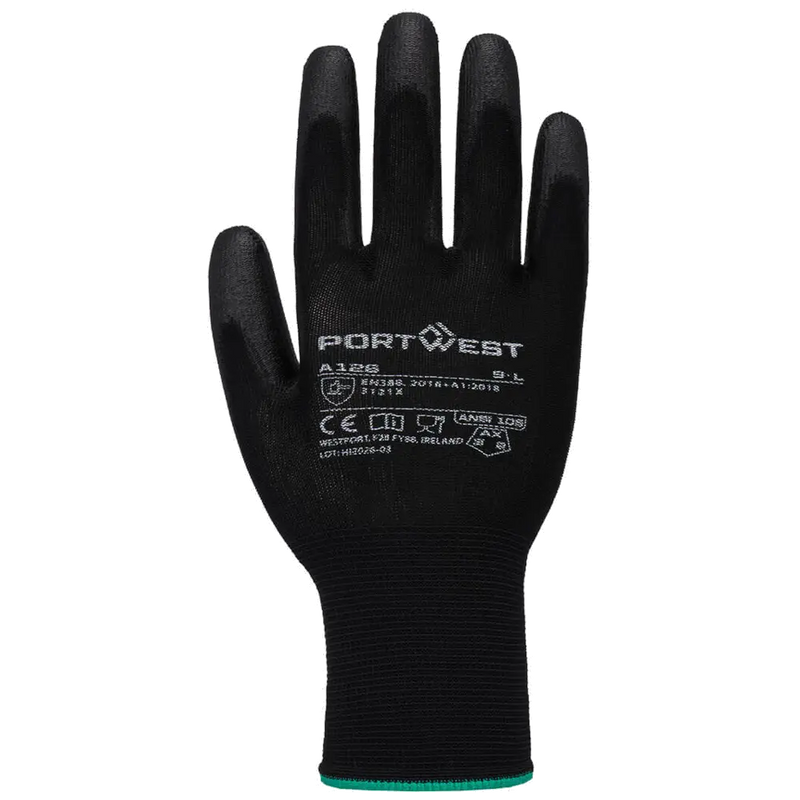 Portwest  Grip 13 Nylon PU Werkhandschoen A126