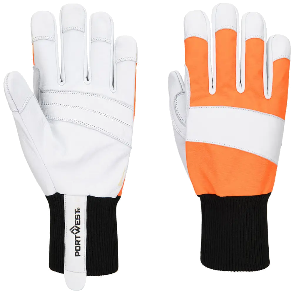 Portwest Chainsaw Glove 150 Goat Leather Class 1 A291