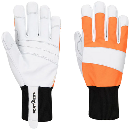 Portwest Chainsaw Glove 150 Goat Leather Class 1 A291