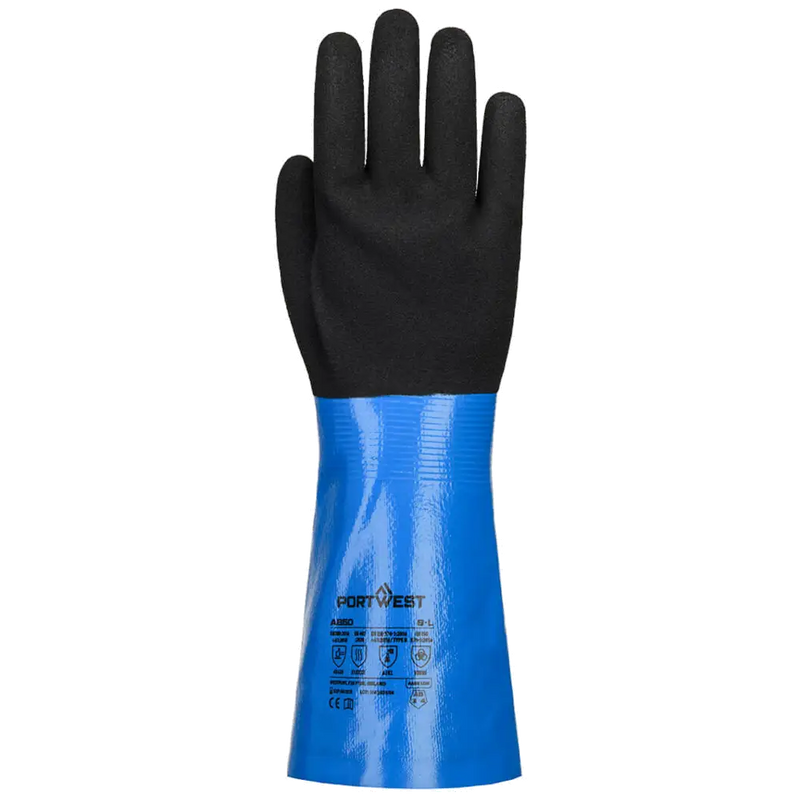 Portwest Chem Cut D 350 Nitrile Sandy Werkhandschoen A850