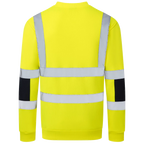 Portwest Hi-Vis Knit Sweatshirt Kl. 3 B313