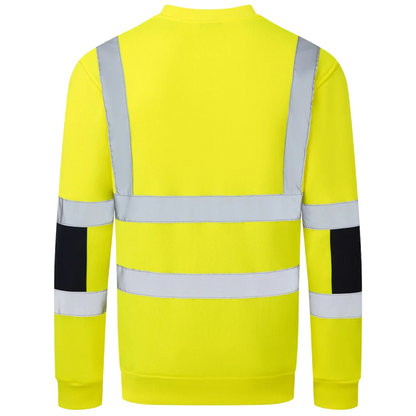 Portwest Hi-Vis Knit Sweatshirt Cl. 3 B313