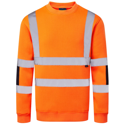 Portwest Hi-Vis Knit Sweatshirt Cl. 3 B313