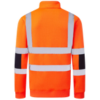 Portwest Hi-Vis Knit Halfzip Sweatshirt Kl. 3 B314