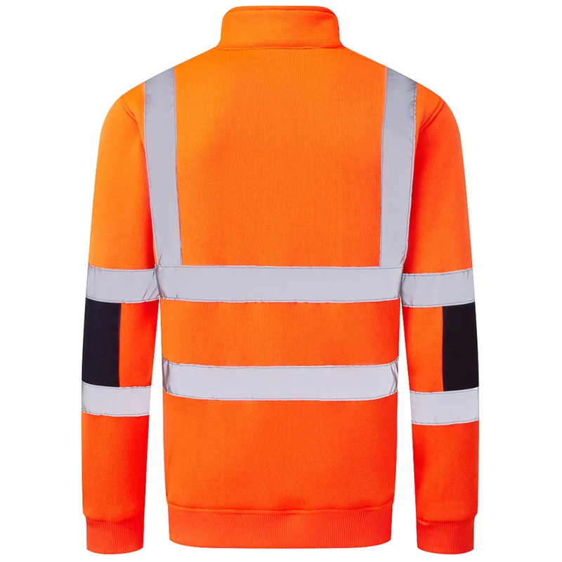 Portwest Hi-Vis Knit Halfzip Sweatshirt Kl. 3 B314