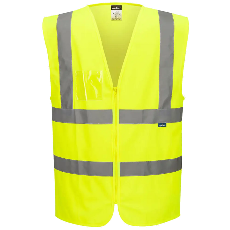 Portwest Hi-Vis Vest met Rits en ID-vak KL.2 C371