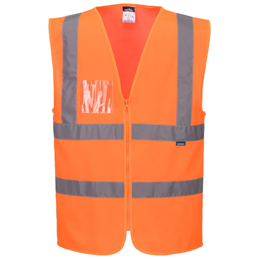 Portwest Hi-Vis Vest met Rits en ID-vak KL.2 C371