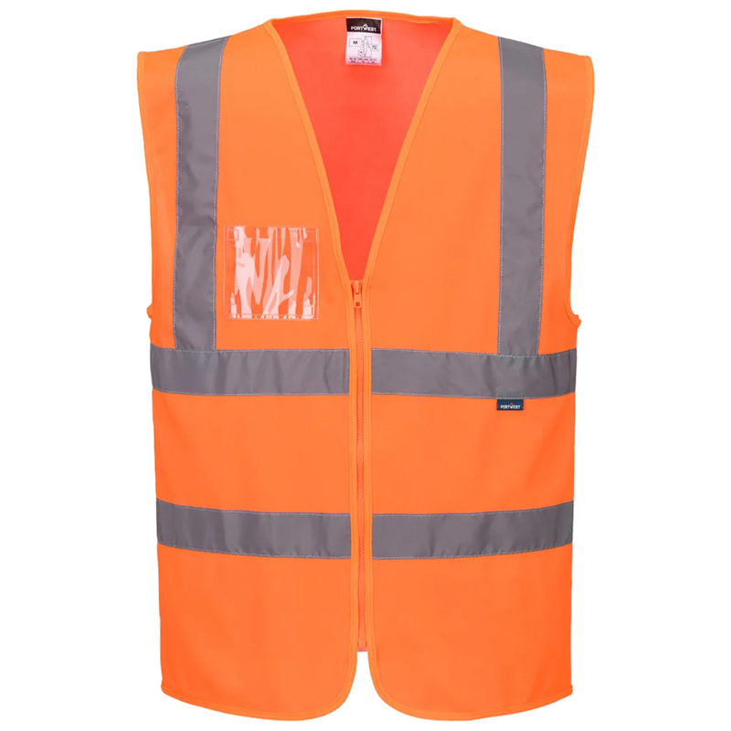 Portwest Hi-Vis Vest met Rits en ID-vak KL.2 C371
