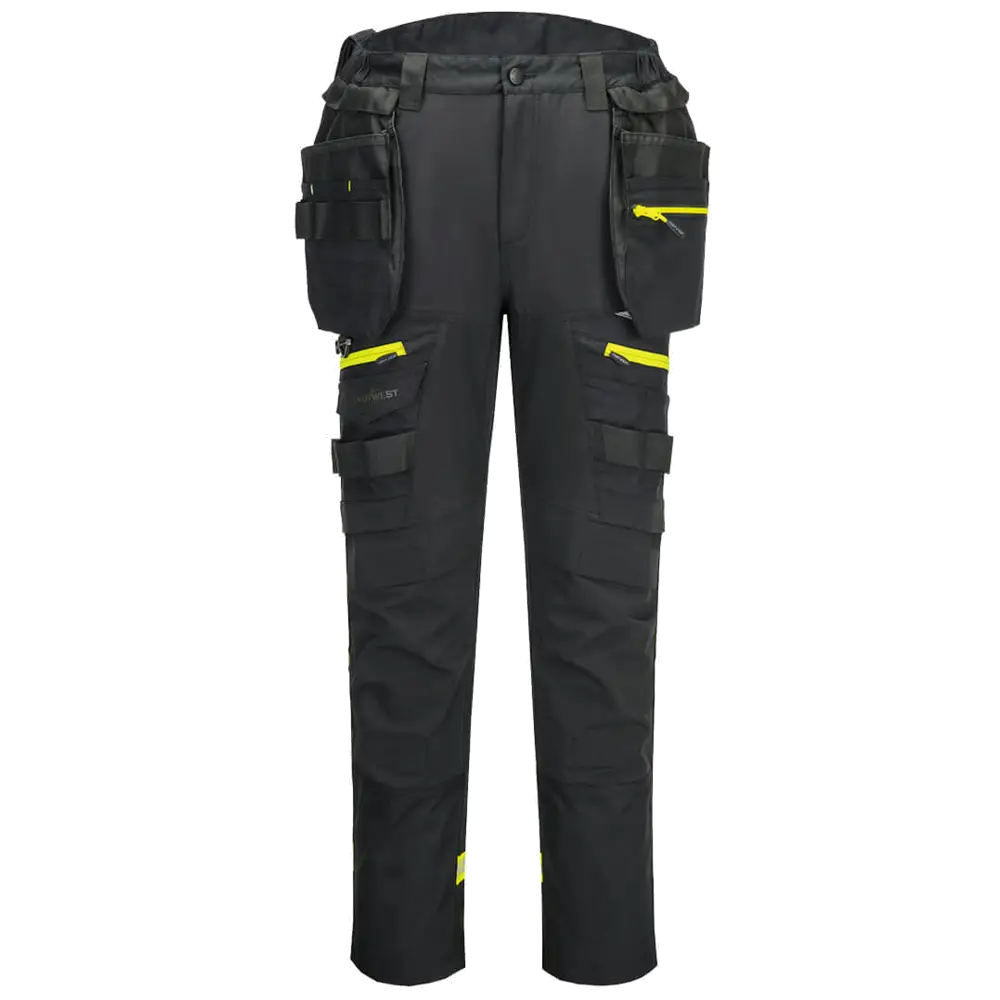 Portwest DX4 Lightweight Detachable Holster Pockets Work Pants DX403