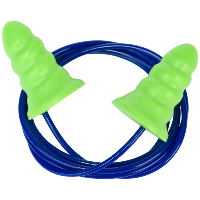 Portwest Einweg-PU-Ohrstöpsel mit Kabel Low Attenuation (200 Paare) SNR 22dB EP27