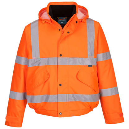 Portwest ES1 Essential Hi-Vis Winter Bomber Jacket KL.3 ES463