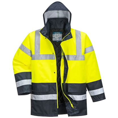 Portwest ES1 Essential Hi-Vis Contrast Winter Traffic Jacket Kl.3 ES466