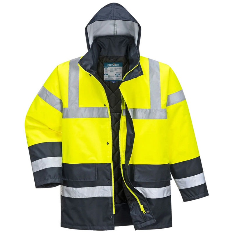 Portwest ES1 Essential Hi-Vis Contrast Winter Verkeersjas Kl.3 ES466