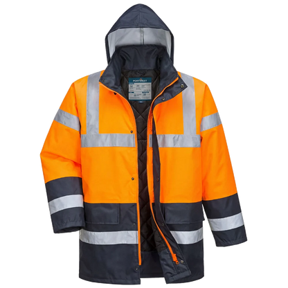 Portwest ES1 Essential Hi-Vis Contrast Winter Traffic Jacket Kl.3 ES466