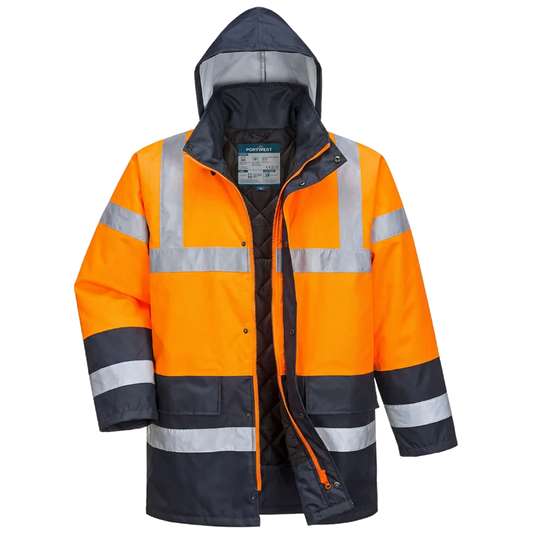 Portwest ES1 Essential Hi-Vis Contrast Winter Verkeersjas Kl.3 ES466