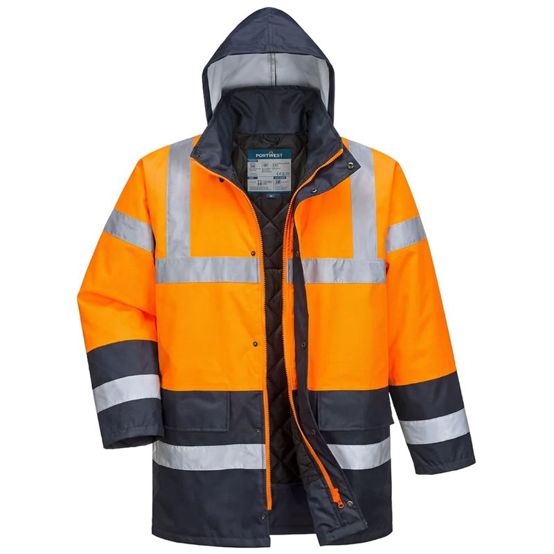 Portwest ES1 Essential Hi-Vis Contrast Winter Verkeersjas Kl.3 ES466