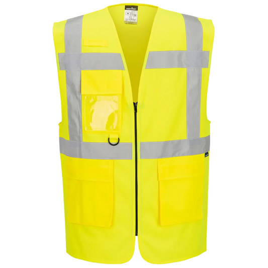 Portwest ES1 Essential Hi-Vis Executive Hesje met rits ES476