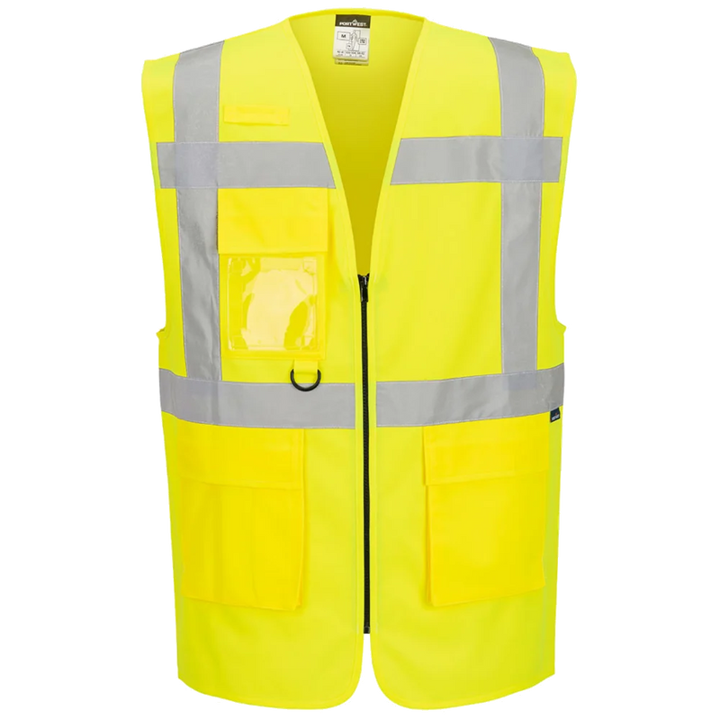 Portwest ES1 Essential Hi-Vis Executive Hesje met rits ES476