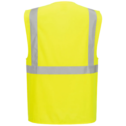 Portwest ES1 Essential Hi-Vis Executive Vest with zipper ES476