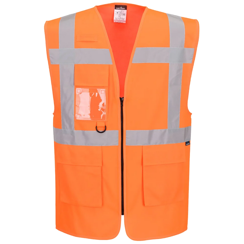 Portwest ES1 Essential Hi-Vis Executive Hesje met rits ES476