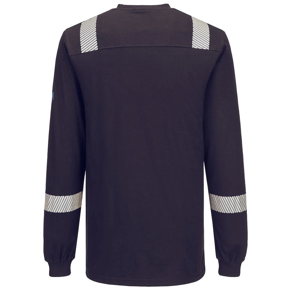 Portwest WX3 Modaflame Knitted Multinorm Long Sleeve T-Shirt FR751