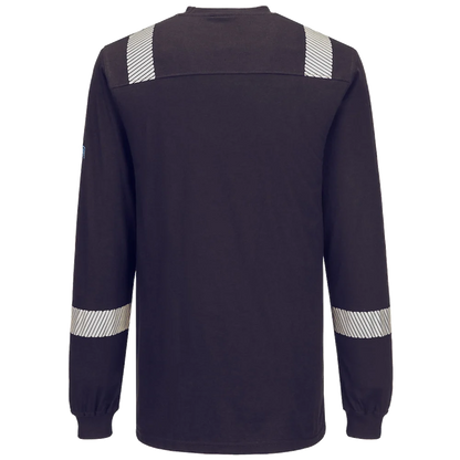 Portwest WX3 Modaflame Knitted Multinorm Long Sleeve T-Shirt FR751