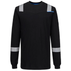 Portwest WX3 Modaflame gebreid Multinorm T-shirt met lange mouwen FR751