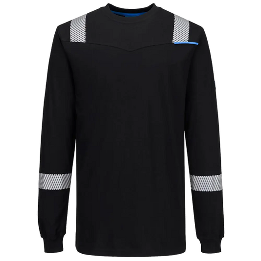 Portwest WX3 Modaflame gebreid Multinorm T-shirt met lange mouwen FR751