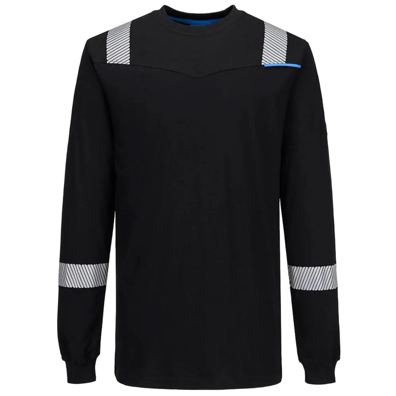 Portwest WX3 Modaflame gebreid Multinorm T-shirt met lange mouwen FR751