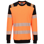 Portwest PW3 Modaflame gestricktes Hi-Vis FR Sweatshirt FR755