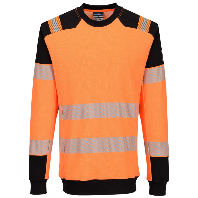 Portwest PW3 Modaflame gebreid Hi-Vis FR Sweatshirt FR755