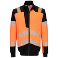 Portwest PW3 Modaflame gebreid Hi-Vis FR sweatshirt met rits FR756