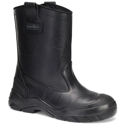 Portwest Steel Leather Winter Rigger Work Boot S3 CI HI FO SC SR FT23