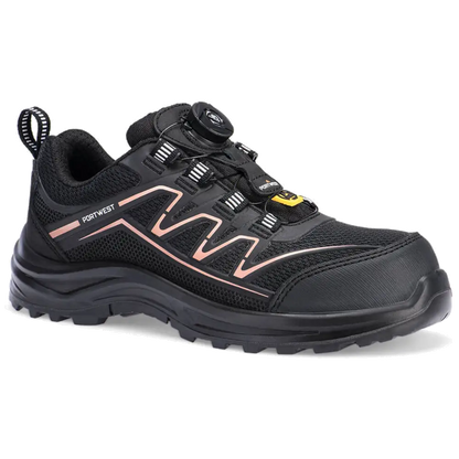 Portwest Composite Women's KPU Work Sneaker Twist Closure S1PS FO SR ESD FT34