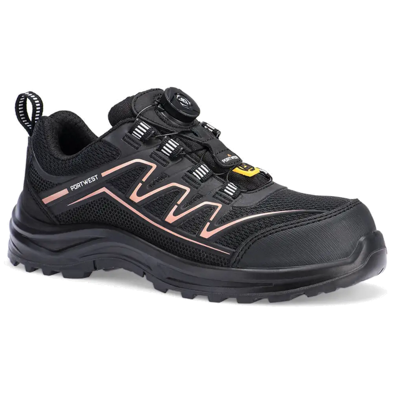 Portwest Composite Damen KPU Arbeitssneaker Twist Closure S1PS FO SR ESD FT34