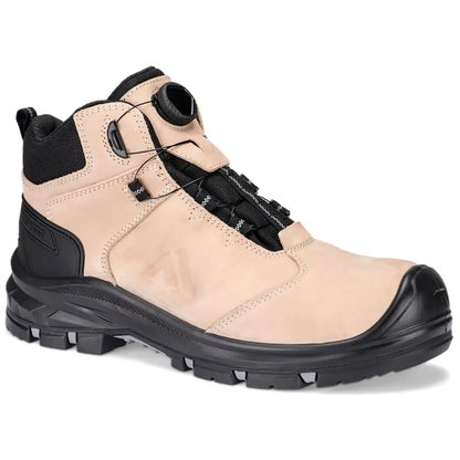 Portwest Composite leather work shoe with twist lock S7S HRO FO SC LG SR FV05