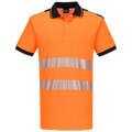 Portwest PW3 Hi-Vis Baumwoll-Komfort-Poloshirt Kurzärmel KL.2 PW317