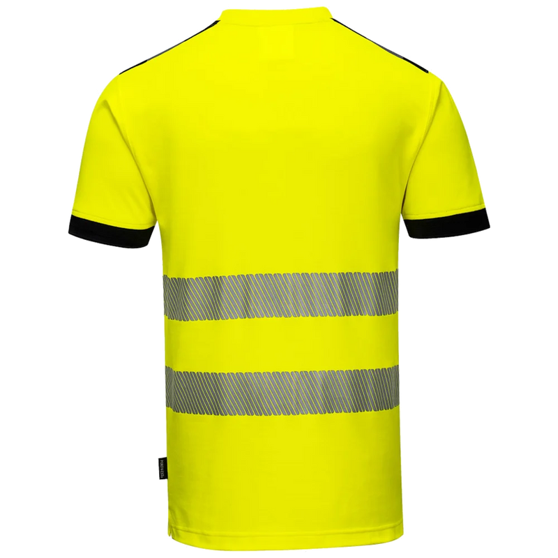 Portwest PW3 Hi-Vis Cotton Comfort T-Shirt Short Sleeve KL.2 PW318