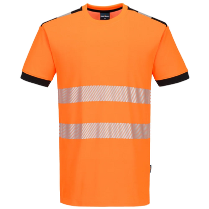 Portwest PW3 Hi-Vis Cotton Comfort T-Shirt Short Sleeve KL.2 PW318