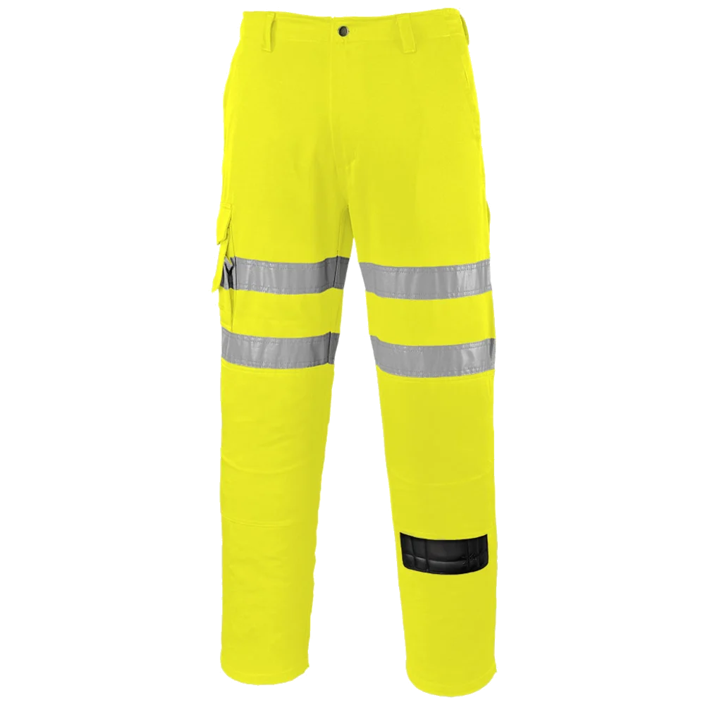 Portwest ES1 Essential Hi-Vis Combat Pants EST46