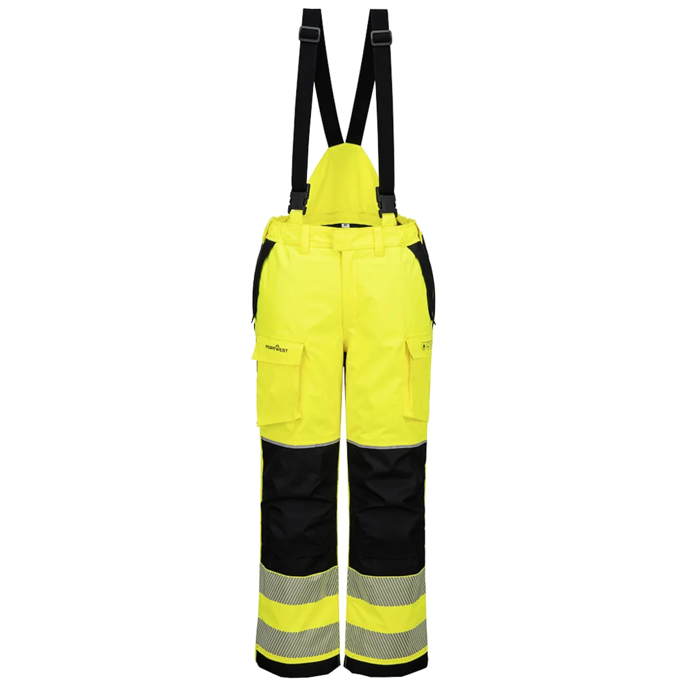 Portwest PW3 Flame Retardant Modaflame Rain Hi-Vis winter pants FR426