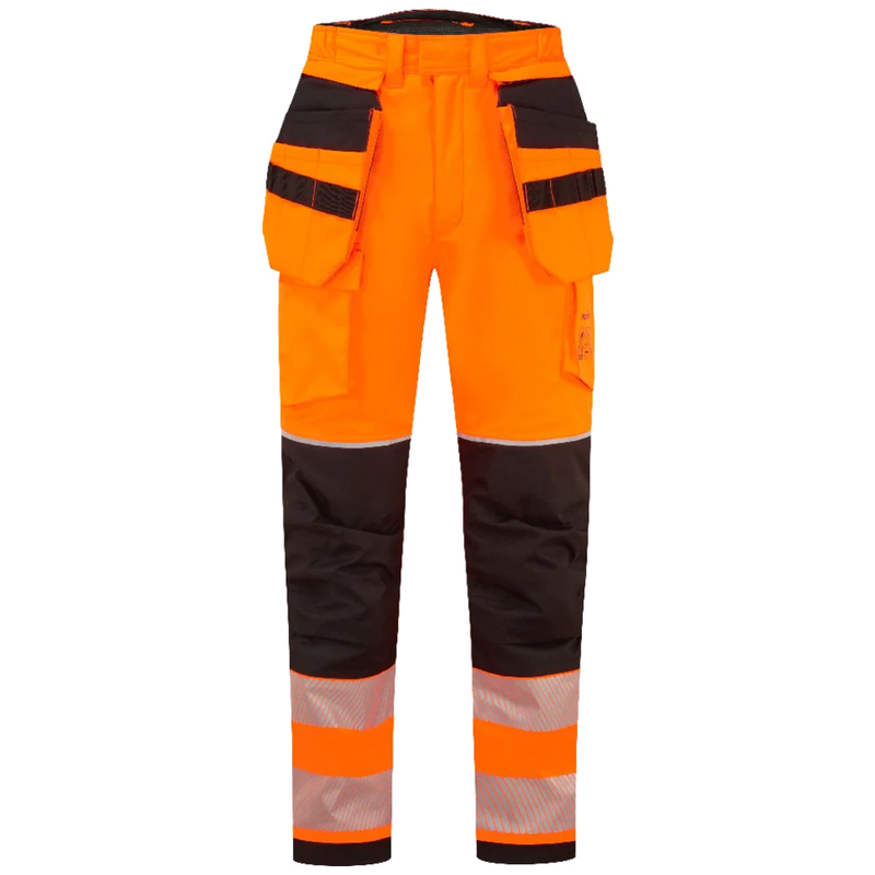 Portwest PW3 Vlamvertragende Modaflame Hi-Vis winterbroek met holsterzakken FR427