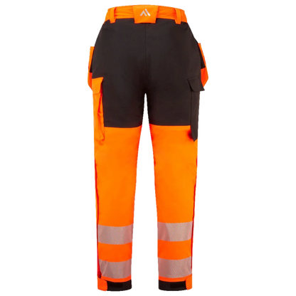 Portwest PW3 Flame Retardant Modaflame Hi-Vis Winter Holster Pocket Pants FR427