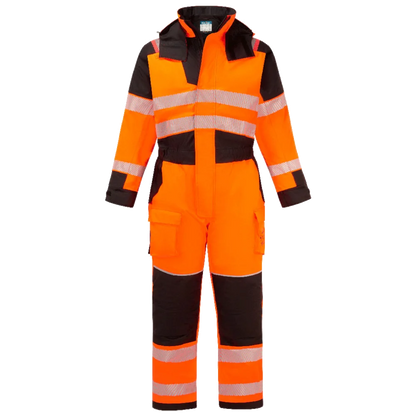 Portwest PW3 Modaflame Rain + Hi-Vis Multi-Norm Flame Retardant Winter Coverall FR516