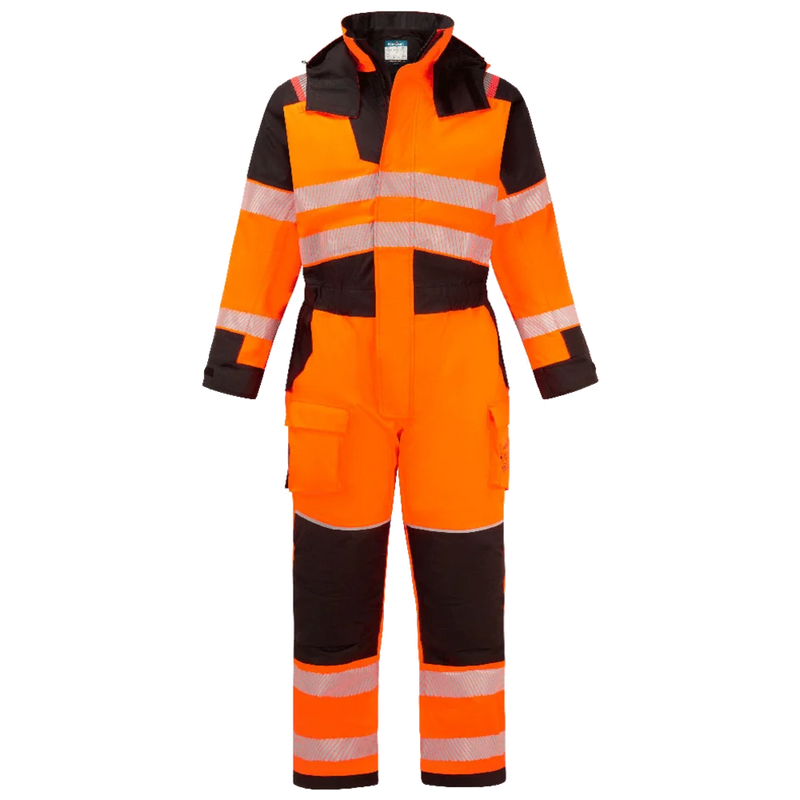 Portwest PW3 Modaflame Regen + Hi-Vis Multi-Norm Vlamvertragende Winteroverall FR516