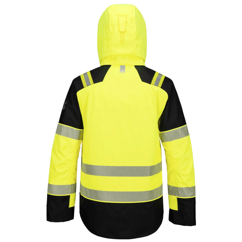 Portwest PW3 Flame Retardant Modaflame Rain Hi-Vis winter jacket FR606
